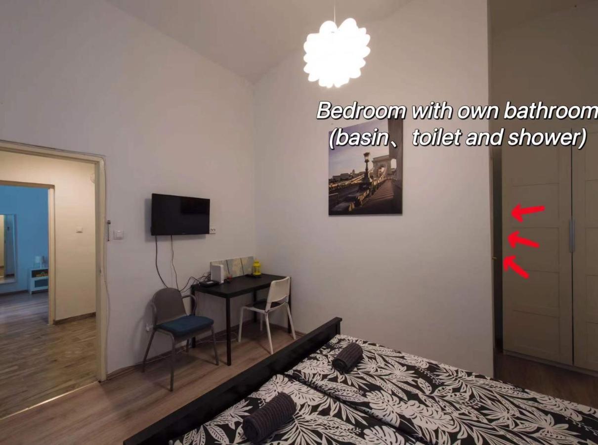 No. 11 Apartment With 2 Bathrooms Next To Railway Station Budapeszt Zewnętrze zdjęcie